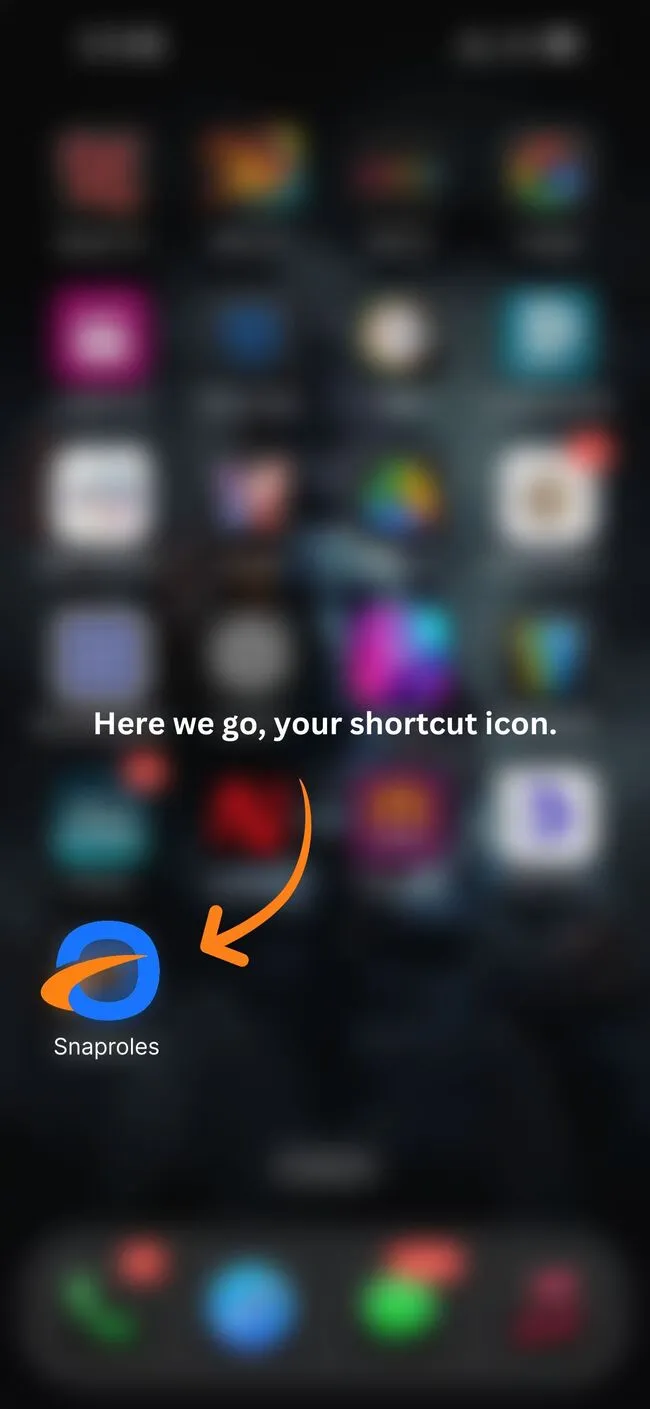 ios shortcut screen four