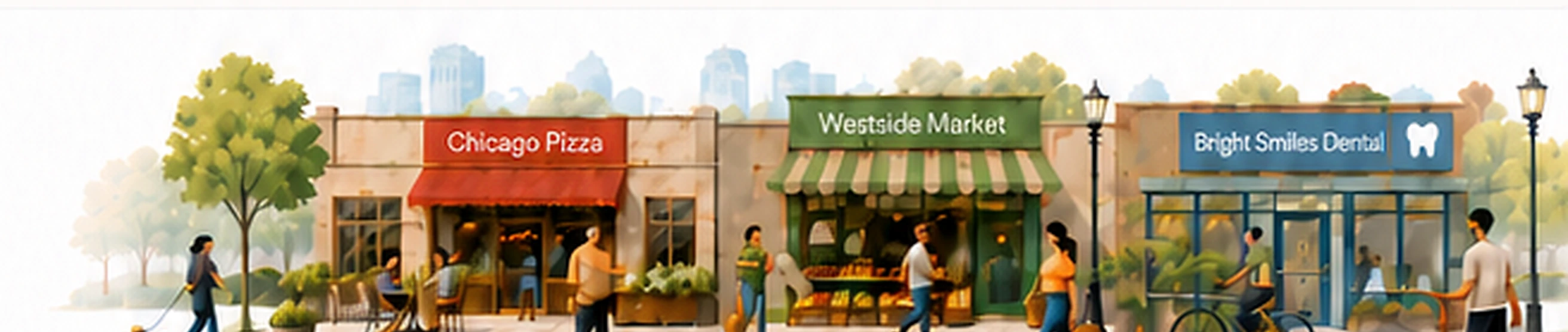 Local businesses connected with nearby hourly workers in the same community.